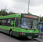 The parking charge change will mark the end of county council subsidy for free parking for the service - as seen here at Thornhill in July 2010