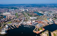 Cardiff contains one of the Welsh enterprise zones