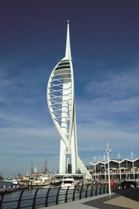 Spinnaker Tower offers stunning views of the surrounding area
