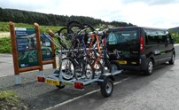 Bike Bus Glentress offers sustainable transport for cyclists