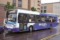 McGill’s says 99% of routes will be retained after it acquires Arriva’s Scotland West subsidiary, as seen here by Steve Hodgson