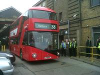 London Mayor Boris Johnson unveiled the New Bus for London prototype last December