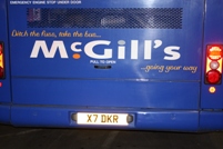 Two Scottish Travel drivers have joined the McGill’s Buses team
