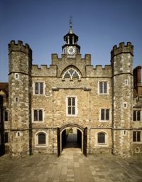 Knole house is set in a medieval deer park and is steeped in history