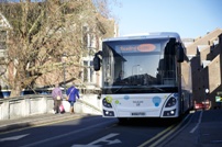 Reading is among a number of operators to have trialled MAN’s CNG bus