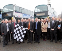 Norman Baker, waving the flag for Bristol services