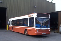 Ensign Bus have repainted an Alexander-bodied Dart in the livery of the old City Coach Company