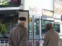 The study found an increase in bus pass holders walking three or more times per week, particularly among over 70s women in urban areas