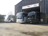 West Yorkshire-based Arrow Coach Travel’s new Brighouse depot includes valuable workshop facilities and much needed office space