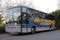 Shortlisted for Top Medium Fleet Operator is Bibbys of Ingleton. One of the firm’s immaculate Van Hool coaches is seen at a hotel in Kettering