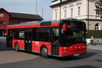 A Solaris bus in the West Austrian town of Dornbirn