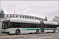 The vehicles are the first electric trolleybuses which New Flyer has built for Metro Transit, having already built almost 1,000 buses for it