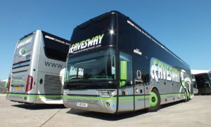 With its distinctive livery, Eavesway’s smart coach fleet is instantly recognisable