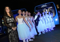 Guests at the launch were treated to a very special ballet performance from pupils at Val Armstrong School of Performing Arts to showcase the buses