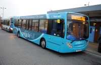 The Enviro200s used on the Hull Park & Ride include free WiFi