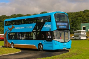 One of Lothian's new Wrightbus Gemini 3 was displayed at the Scottish Vintage Bus Museum's Open Weekend (see separate feature on p30), where is made an interesting contrast with one of its predecessors on the high-profile service to Edinburgh airport – an Alexander-bodied Leyland Atlantean. KEITH MCGILLIVRAY