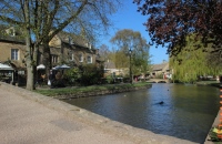 Bourton-on-the-Water is a picture postcard village. The River Windrush runs through its heart and can be crossed by a number of delightful bridges. GARETH EVANS