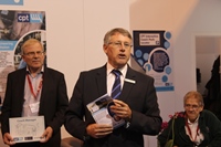 Stephen Smith, CPT’s Operations Director, helped launch two new accreditations and a new training DVD at the show. JADE SMITH