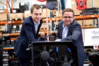Matt Hateley and Pawel Cierniak with Grayson’s ‘milestone’ technology