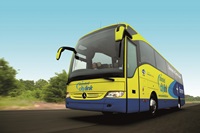 A fleet of 51-seat Mercedes-Benz Tourismos are operating on the service