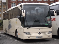 Alfa Travel operates 46 coaches, the majority of which are Mercedes-Benz Tourismos. CHRIS NEWSOME