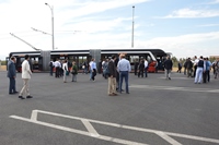 Internatioanl attention has been shown in the Bozankaya trolleybuses running in Malatya. BOZANKAYA