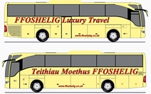 Ffoshelig Coaches will be taking delivery of a 55-seat Mercedes-Benz Tourismo in December