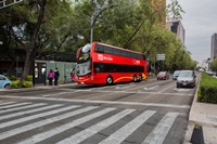 The Mexico City Enviro500s will operate on the 15km Line 7 from Indios Verdes to Periférico. ADL