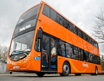 The Metrodecker is expected to start customer trials in early 2016. LYNDA BOWYER