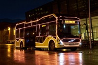 Volvo is offering Gothenburg’s citizens a mobile Christmas show