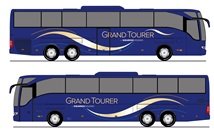 An artist’s impression of the new Touismo coaches on order for Shearings