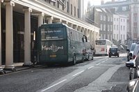 Coach parking in London is a well-publicised problem for the city. JADE SMITH