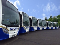 Recent deliveries of ADL Enviro200s have seen the McGill’s fleet grow to 400 in number