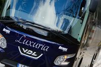 The VDL Luxuria or designed for luxury and carries a maximum of 31 passengers