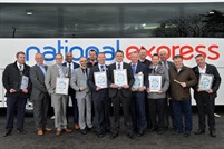 Operators large and small were recognised for their hard work running coaches on behalf of National Express 