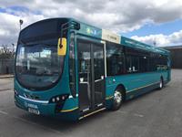 The buses, such as this Volvo B7RLE, are to be upgraded with E-Leather seating and free on-board WiFi 