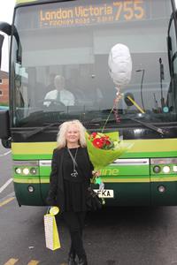Jacqueline Andrews marks her milestone on Green Line