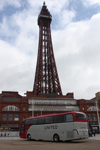 The Coach Rally already has 44 confirmed entries for next year. Tj Saturday evening dinner dance will again be held in Blackpool's Tower Ballroom. SARAH CARTER
