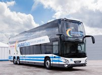 RC Travel’s Futura FDD2 is the latest of a number of VDL double-decker coaches that have been operated. VDL
