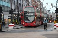 Oxford Street is currently one of the busiest bus corridors in London. GARETH EVANS