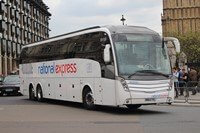 National Express’ coach division saw operating profit grow by 4%. MIKE SHEATHER