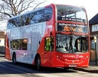 The operator has been trialling the tyre on both its Scania-bodied single and double-deckers