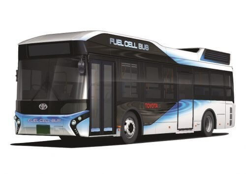 Toyota plans to introduce over 100 fuel cell buses mainly in the Tokyo area, ahead of the Tokyo 2020 Olympic and Paralympic Games