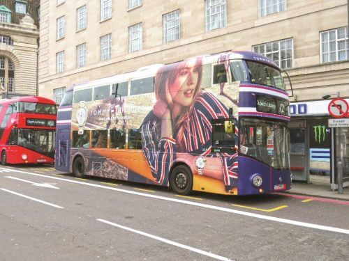 Go-Ahead’s London revenue increased by 4%. Seen here is a New Routemaster in service on Go Ahead’s London operations. MIKE SHEATHER