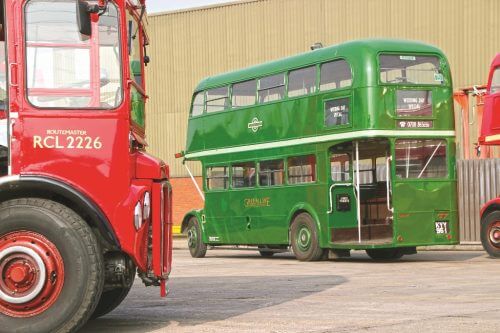 The event provides a prime opportunity to experience travelling on examples of Ensignbus' heritage vehicles. GARETH EVANS