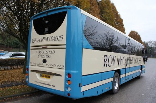 Having been the inaugural operator to acquire a 12.2m Plaxton Leopard (pictured), Roy McCarthy Coaches will also pioneer a 12.2m short wheelbase Plaxton Panther next spring
