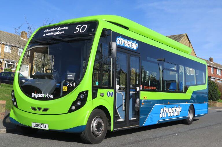 Electric trial for Brighton and Hove CBW