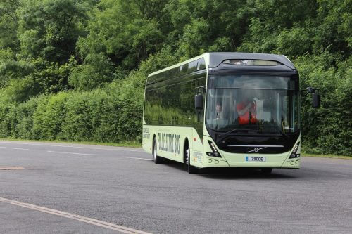 The Volvo electric bus 7900e