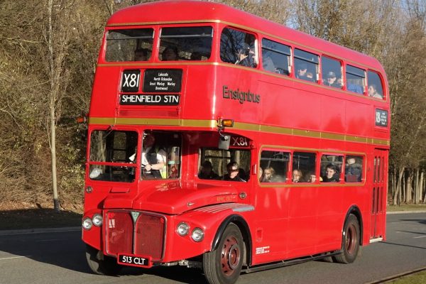 A former Green Line-specification AEC Routemaster that London Buses subsidiary East London used on the Upton Park-based Express X15. It made its Ensignbus Running Day debut in 2012. DAVID BELL