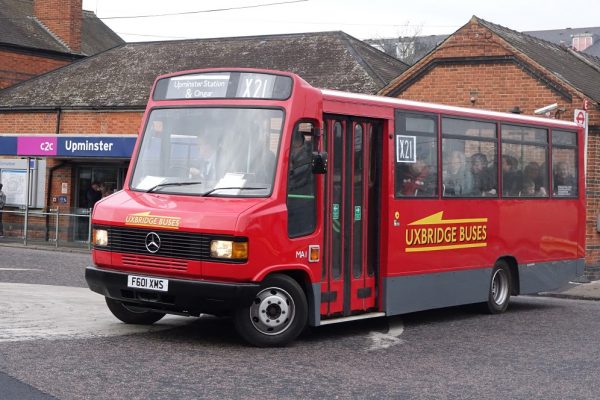 Also making its debut at the running day was the preserved CentreWest Alexander AM-bodied Mercedes-Benz 811D that has been exhibited by the London Transport Museum at Covent Garden. DAVID BELL